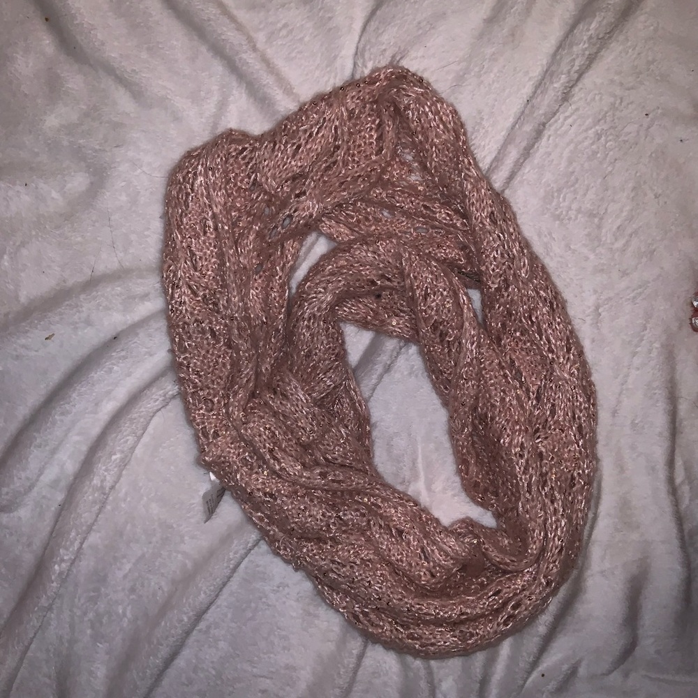 Pink Infinity Scarf